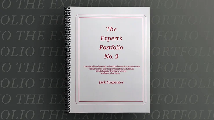 Expert's Portfolio (Vol. 2) by Jack Carpenter