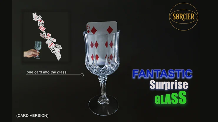 Fantastic Surprise Glass (Card Version)by Sorcier Magic