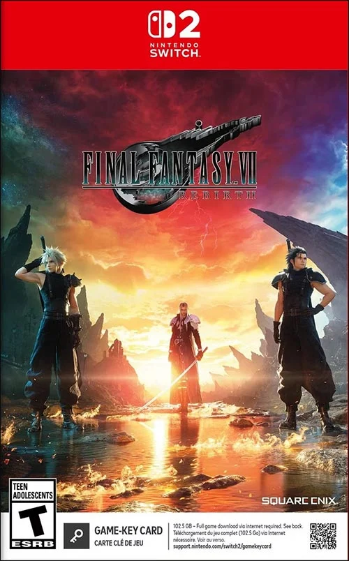 Final Fantasy VII Rebirth Standard Edition (Game-Key Card)(SWI2)