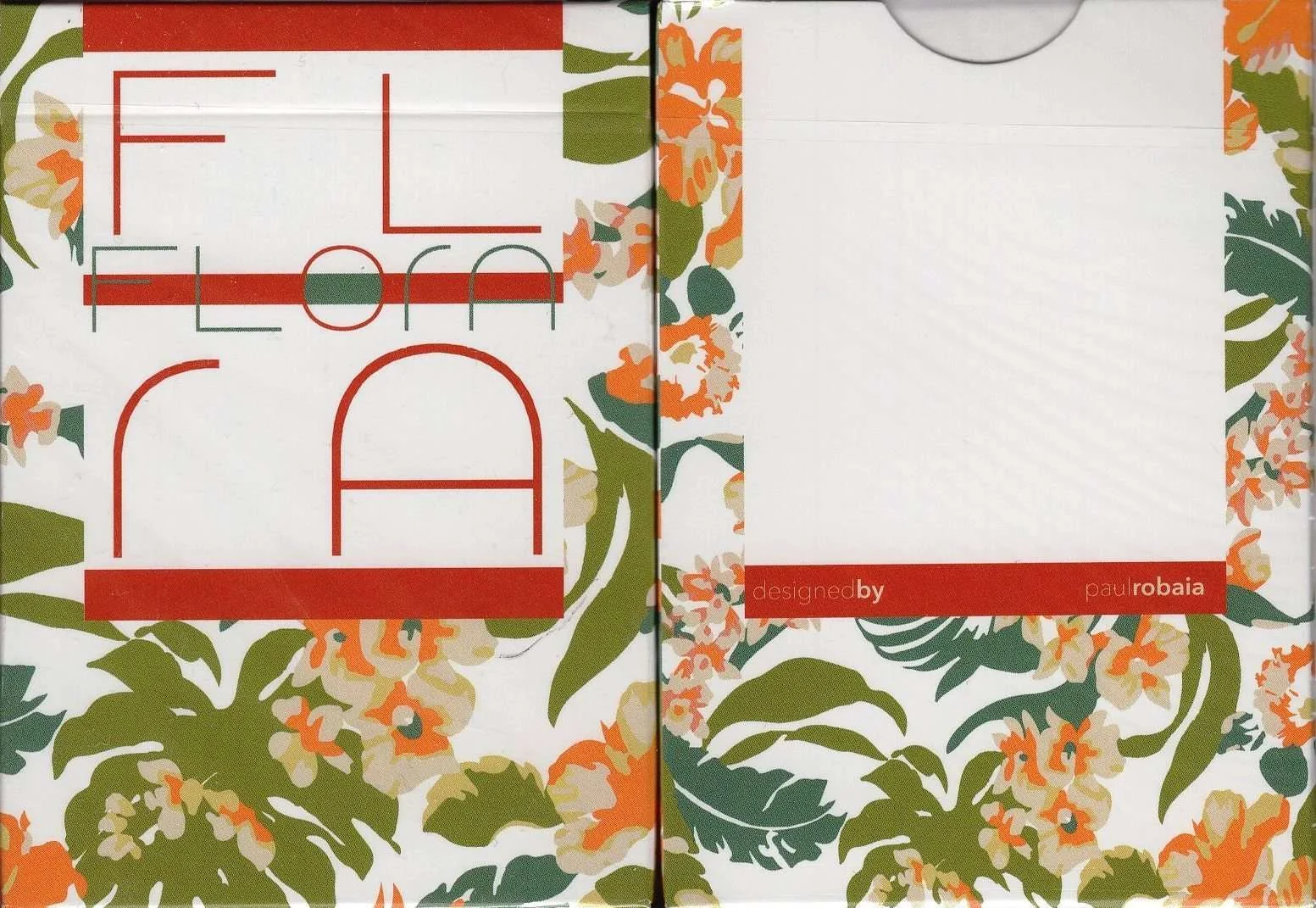 Flora Playing Cards USPCC