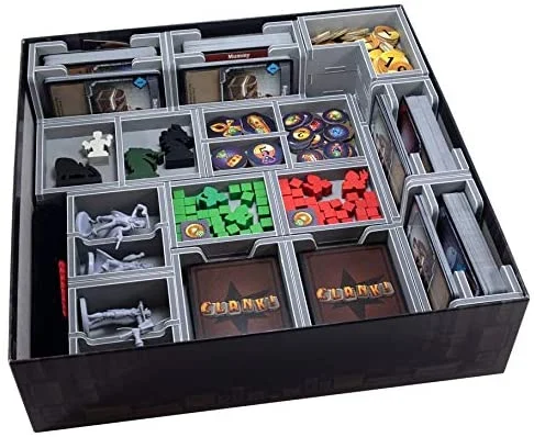 Folded Space Clank and Expansions Board Game Box Inserts