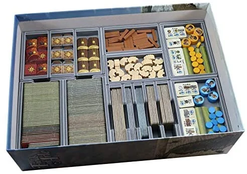 Folded Space Fields of Arle and Expansion Board Game Box Inserts