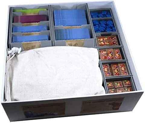 Folded Space Isle of Cats and Expansions Board Game Box Inserts