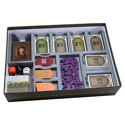 Folded Space Lorenzo il Magnifico and Expansion Board Game Box Inserts
