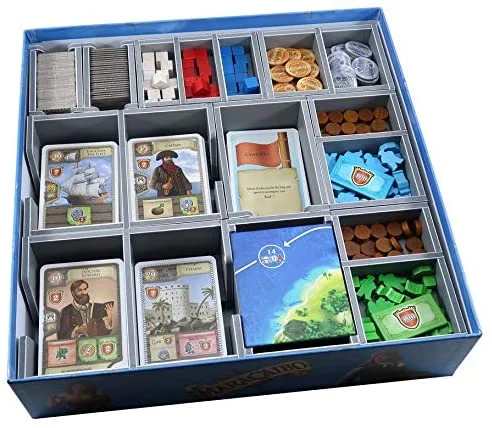 Folded Space Maracaibo and La Armada Expansion Board Game Box Inserts