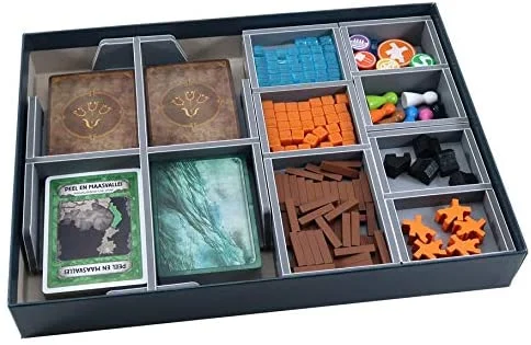 Folded Space Pandemic Stand Alone Board Game Box Inserts