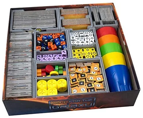 Folded Space Roll for The Galaxy and Expansions Board Game Box Inserts