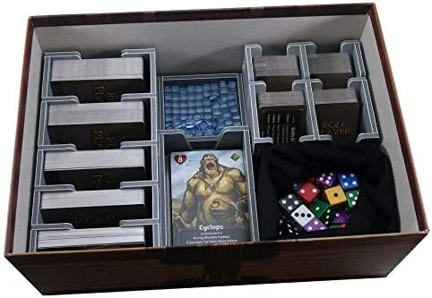 Folded Space Roll Player and Expansions Board Game Box Inserts