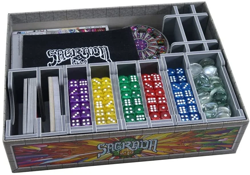 Folded Space Sagrada and Expansions Board Game Box Inserts