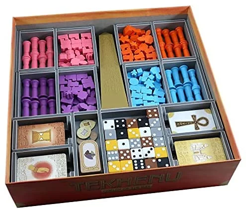 Folded Space Tekhenu Obelisk of The Sun Board Game Box Inserts