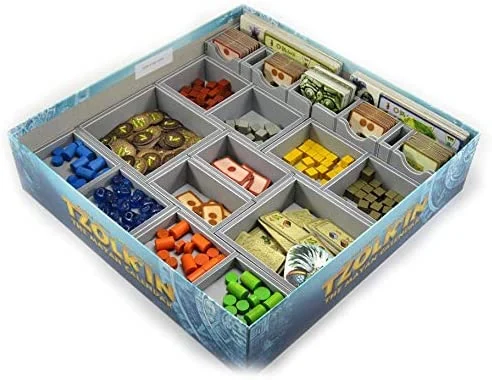 Folded Space Tzolkin Tribes and Prophecies and Expansions Board Game Box Inserts