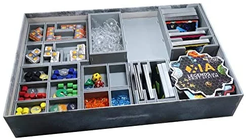 Folded Space Xia and Expansions Board Game Box Inserts