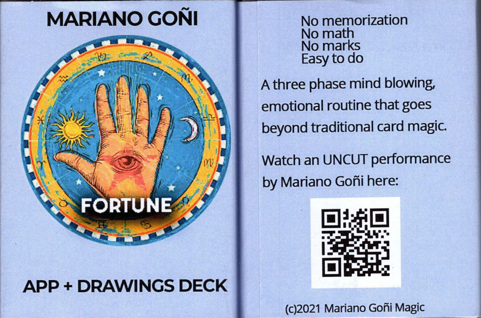 Fortune Card Magic Trick