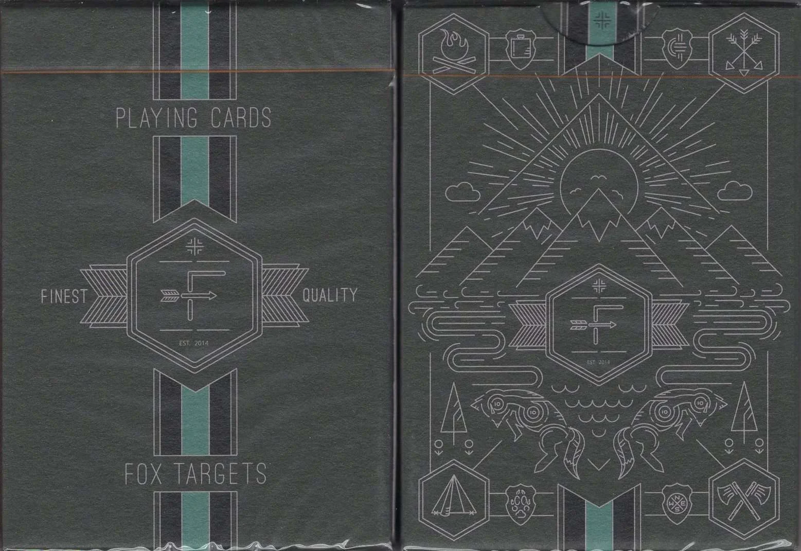 Fox Targets Playing Cards EPCC