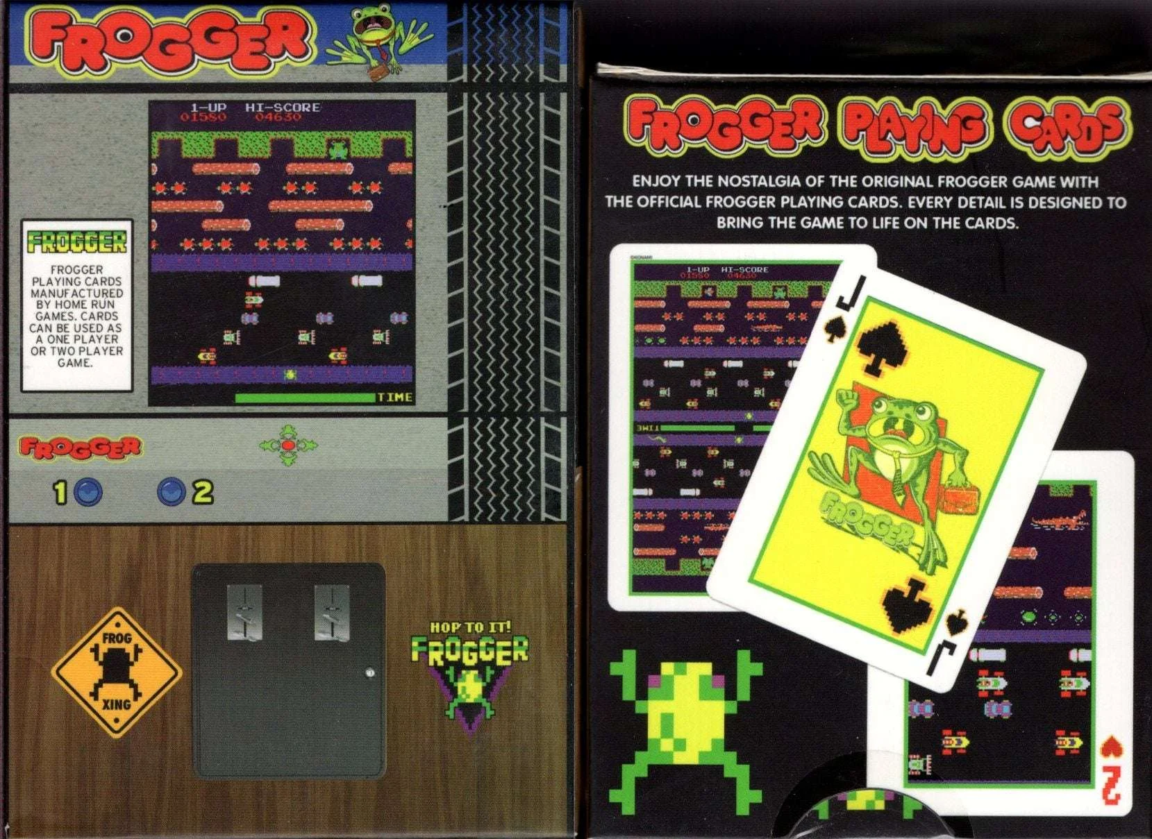 Frogger Playing Cards