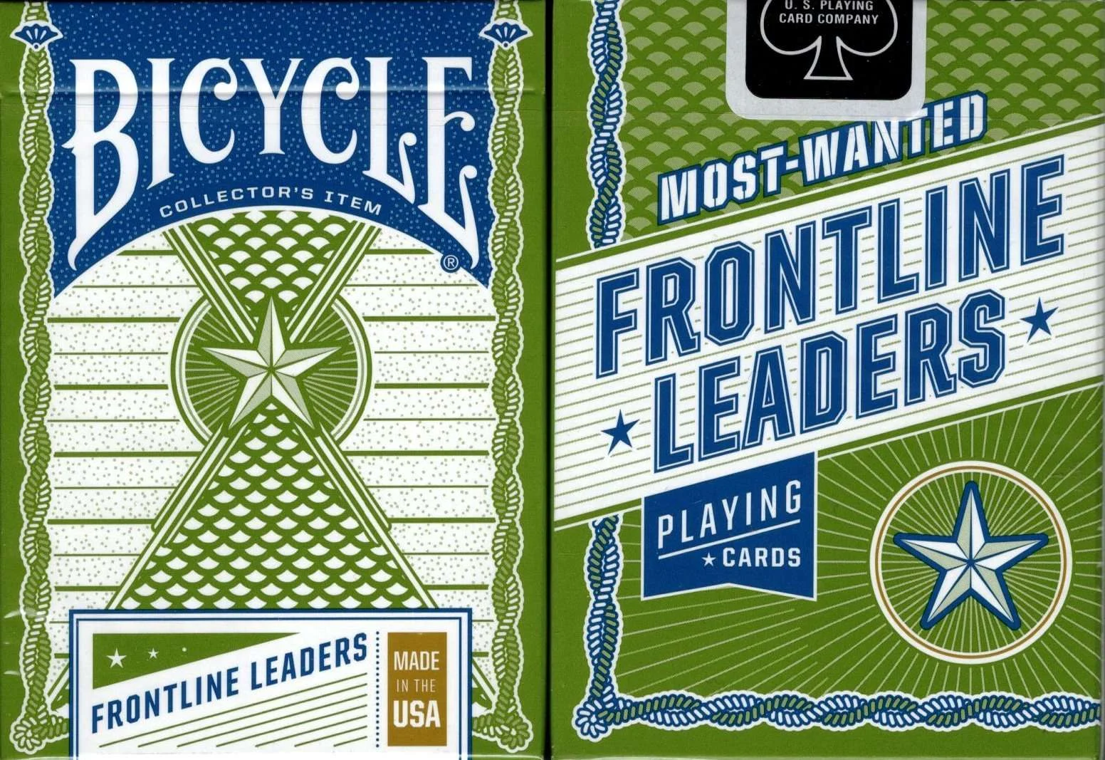 Frontline Leaders Bicycle Playing Cards