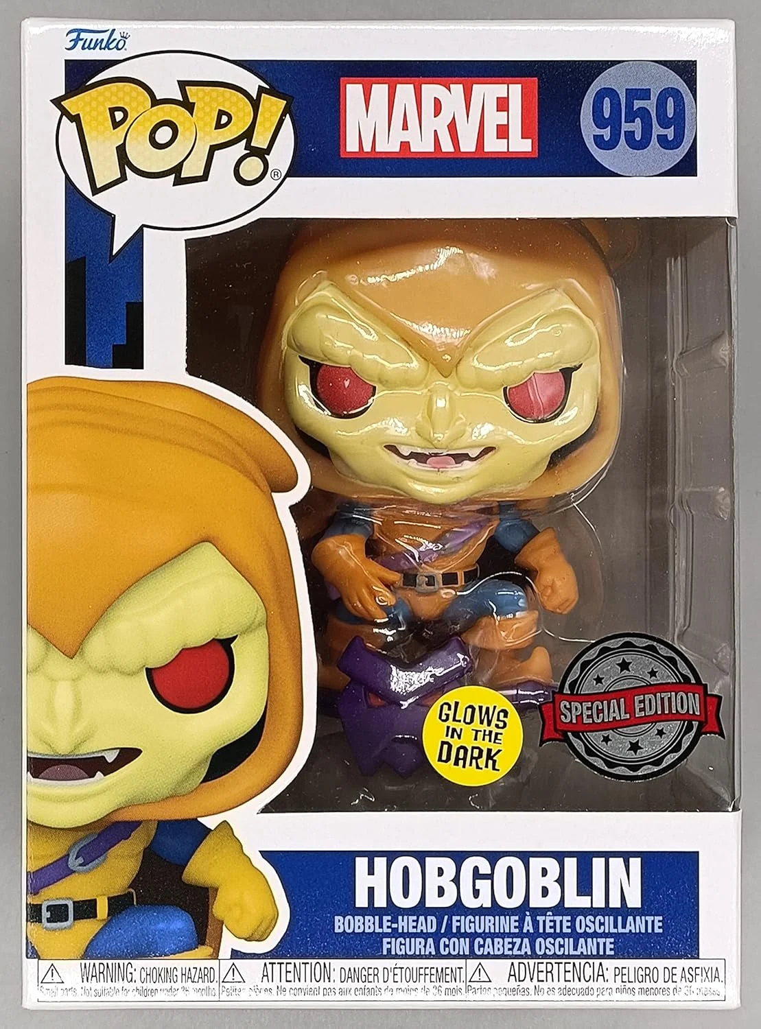 Funko POP! Animated Spider Man - Hobgoblin Glow in The Dark Exclusive