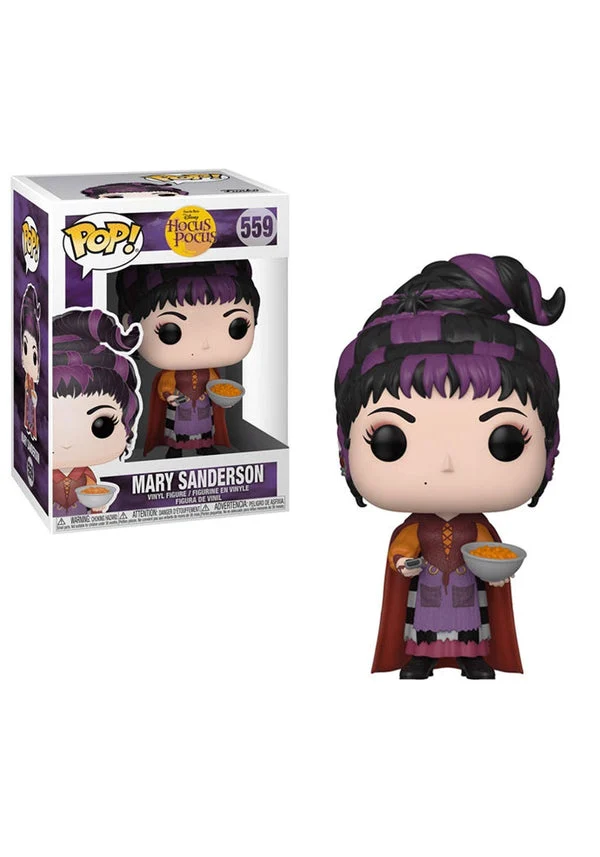 Funko POP! Disney: Hocus Pocus - Mary with Cheese Puffs, Multicolor, std