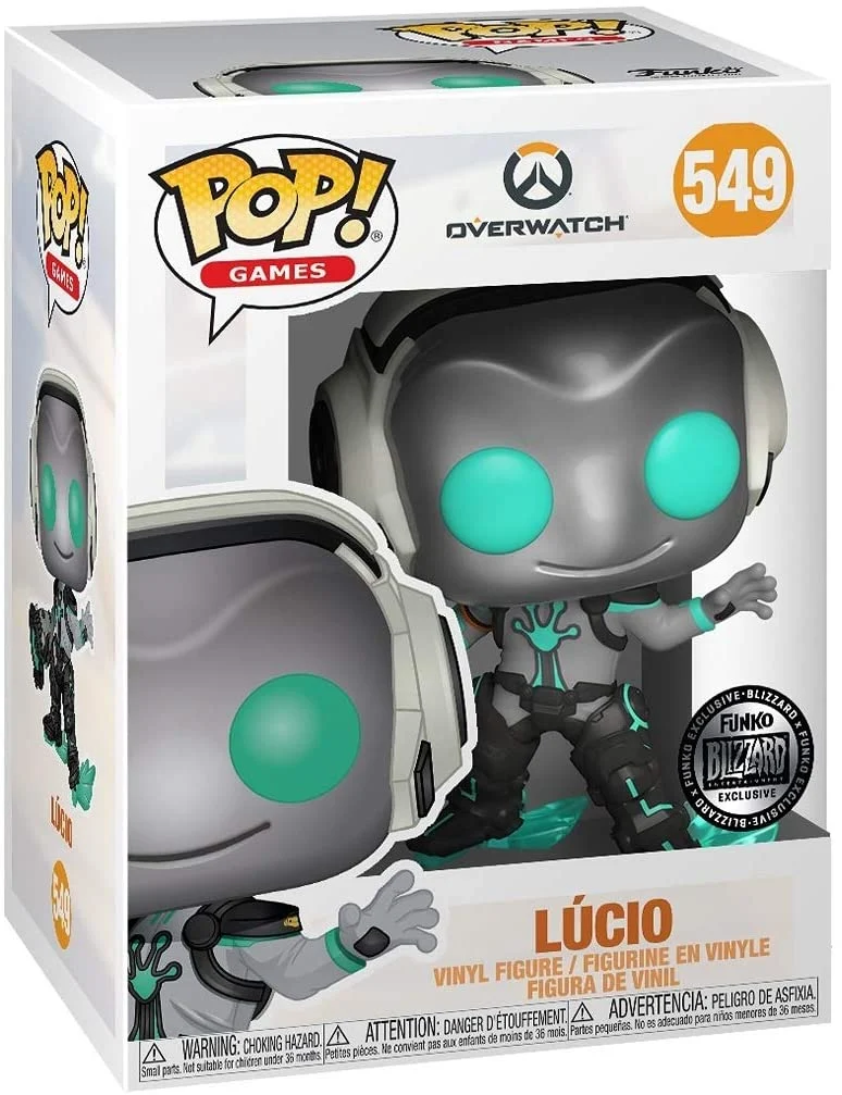 Funko Pop! Games: Overwatch - Ribbit Lucio #549 (Blizzcon Exclusive)