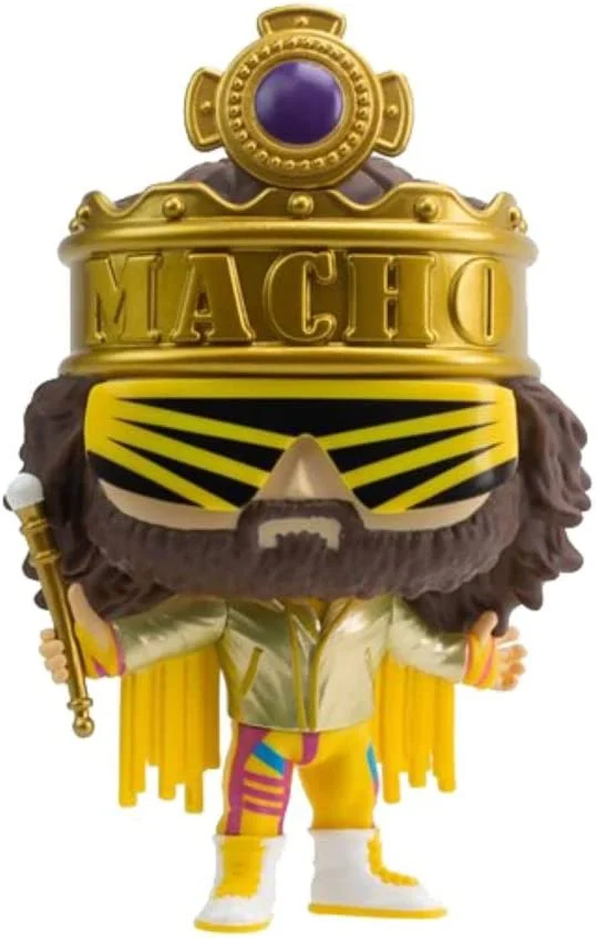 Funko Pop! WWE: Wrestlemania 6 - Macho Man Randy Savage (Metallic) #112 (Entertainment Earth Exclusive)