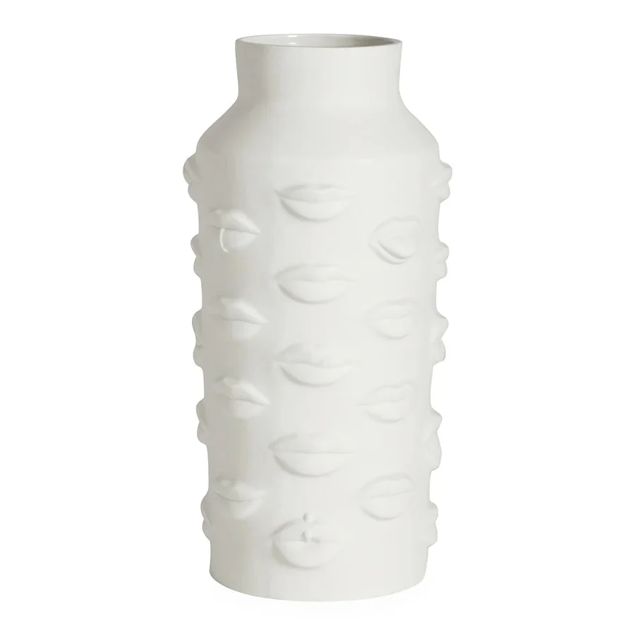 Gala White Porcelain Vase