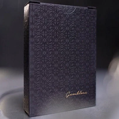 Gambler's Playing Cards - Borderless Black