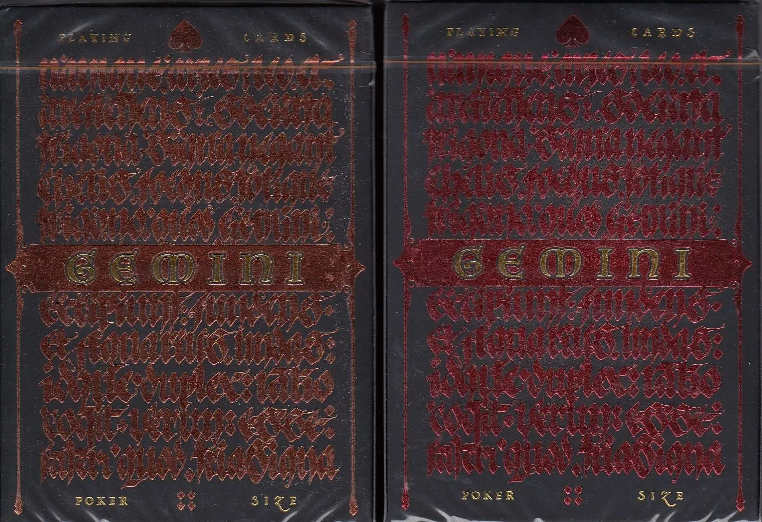 Gemini Playing Cards EPCC