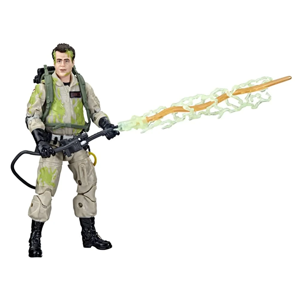 Ghostbusters Plasma Series Glow-in-The-Dark Ray Stantz Toy 15-cm-Scale Collectible Classic 1984 Ghostbusters Figure for Kids Ages 4 and Up, Multicolor, F4849