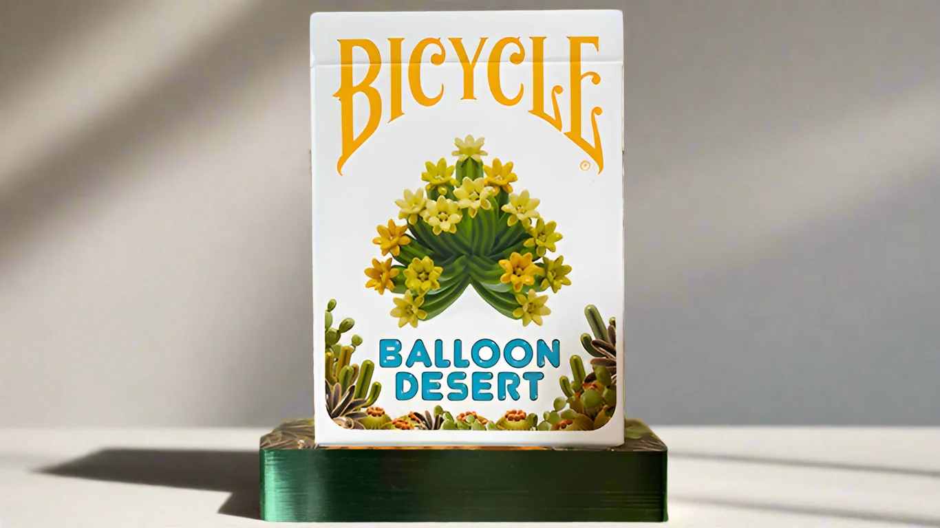 Gilded Bicycle Balloon Desert