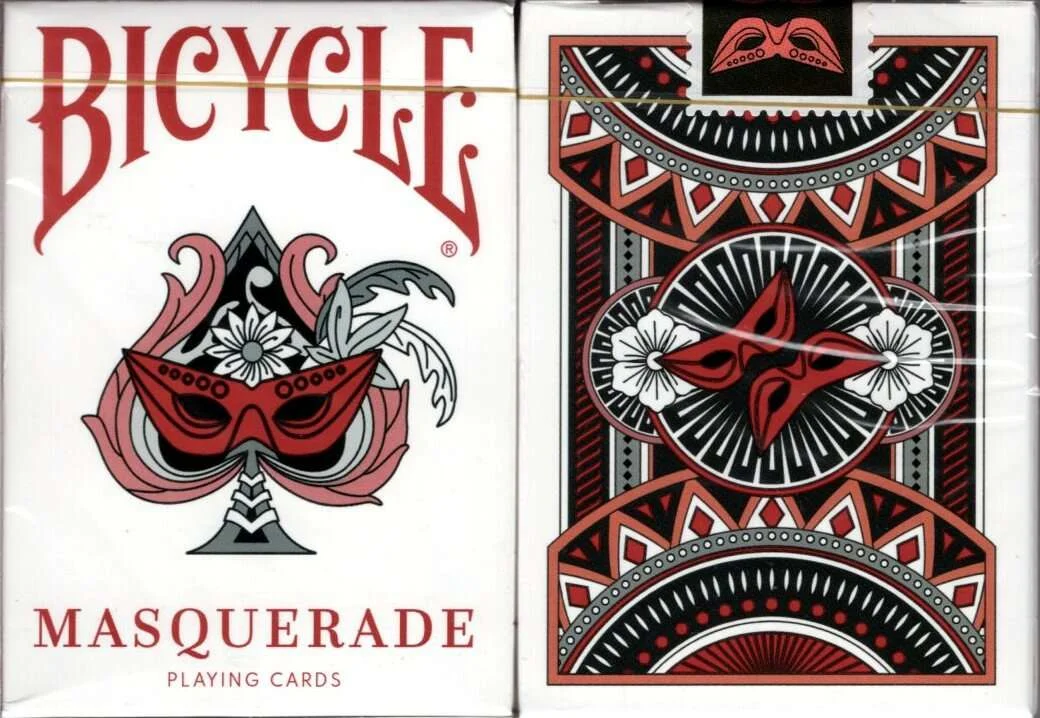 Gilded Masquerade Bicycle Playing Cards