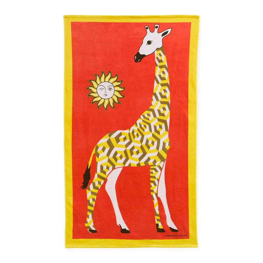 Giraffe Oversized Beach Towel