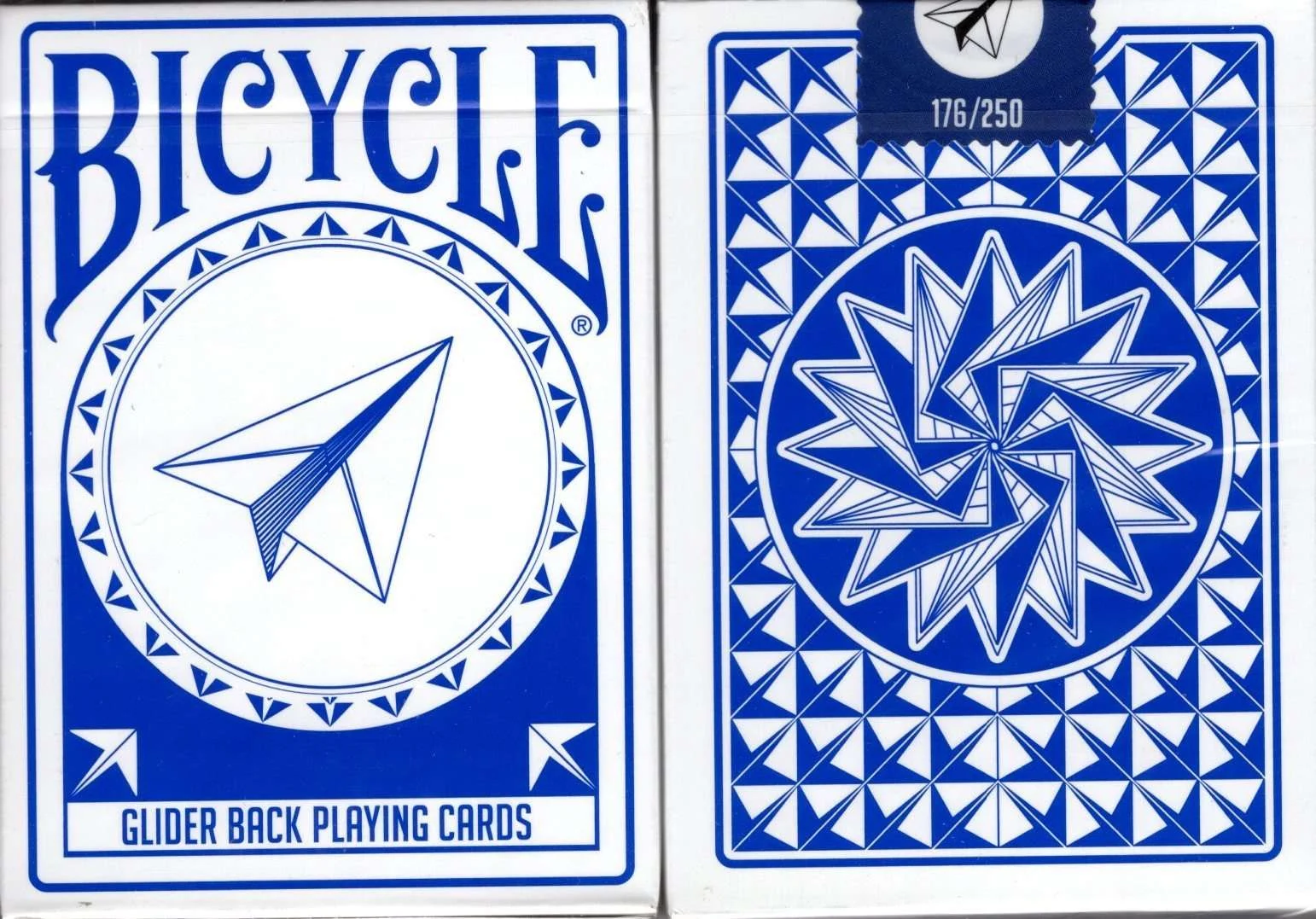 Glider Back Marked Gilded Bicycle Playing Cards