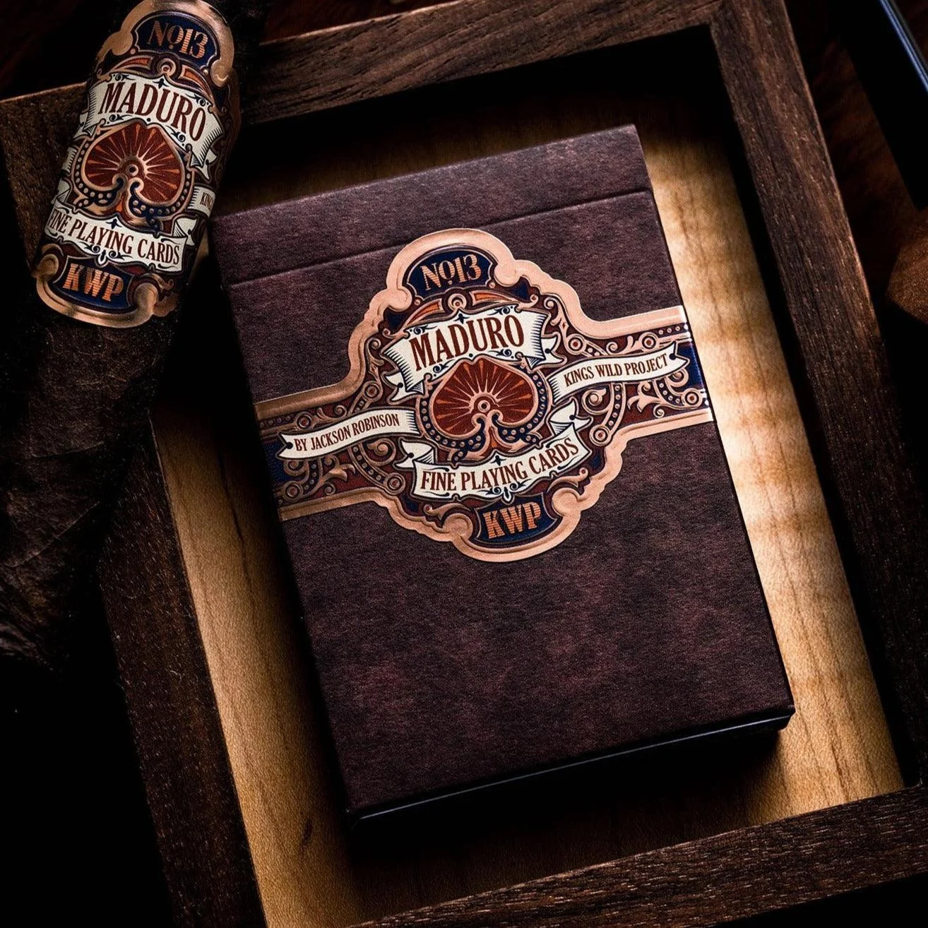 Gold Maduro Playing Cards - 2nd Edition