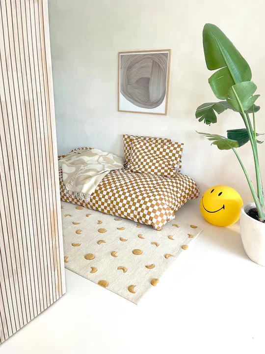 Gold Moons Child Rug Available 3 Sizes