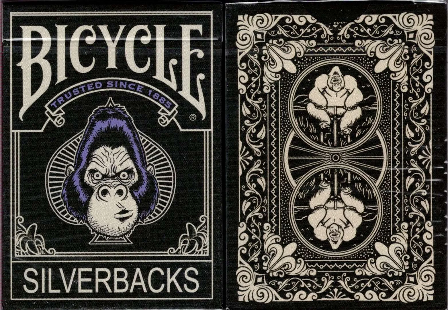 Gorilla Silverbacks Bicycle Playing Cards