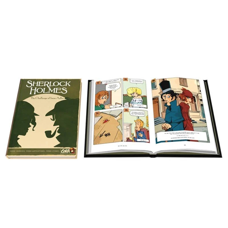 Graphic Novel Adventures: Sherlock Holmes - The Challenge of Irene Adler