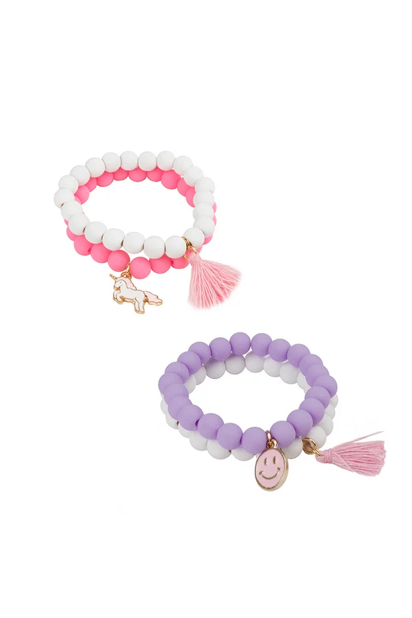 Great Pretenders Pretty Pastel Soft Touch Bracelet Set - 2pc Assorted
