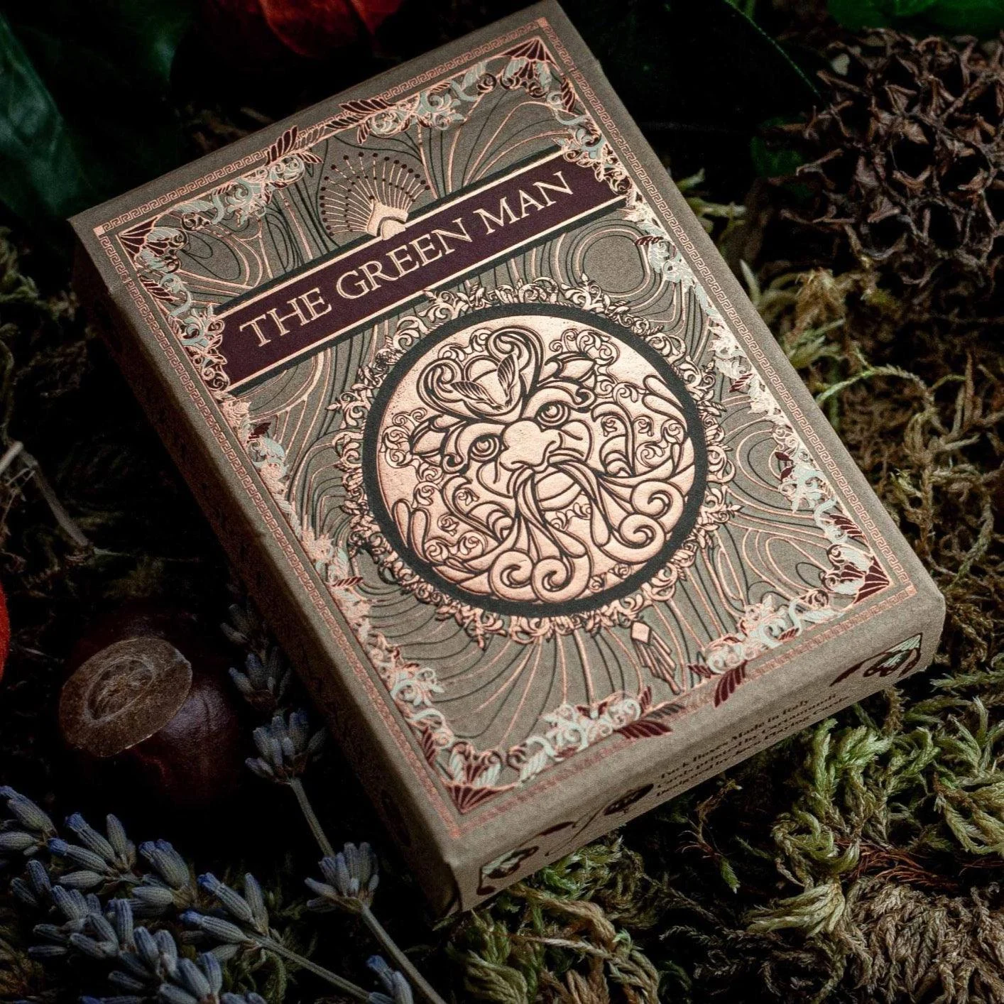 The Green Man Autumn Playing Cards