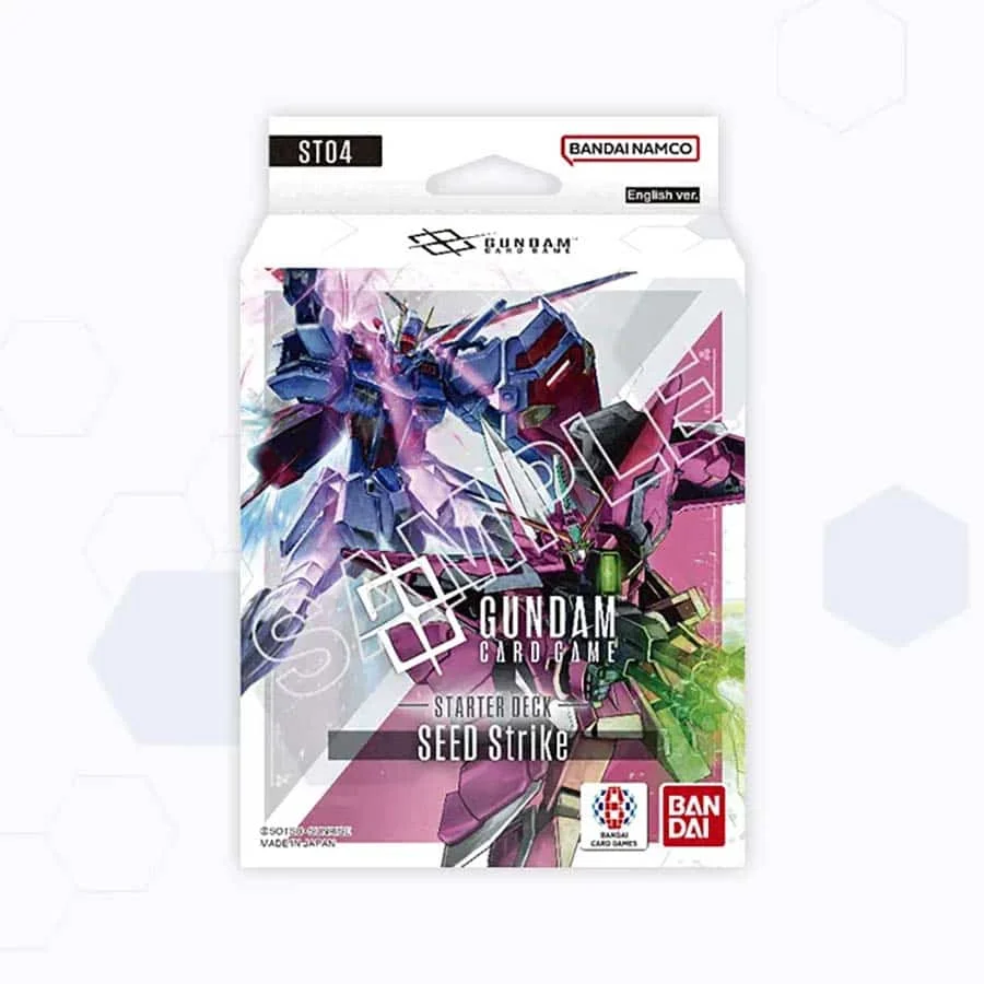 Gundam Card Game Starter Deck - Seed Strike (ST04) - 50 Cards