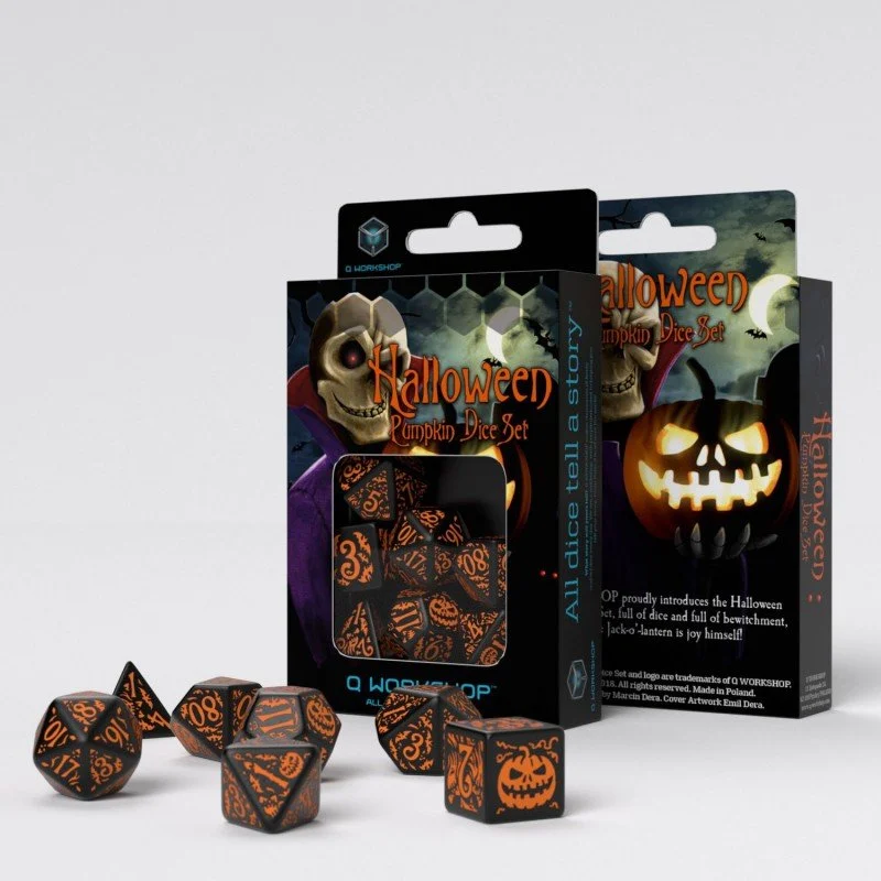 Halloween Pumpkin Spice Dice
