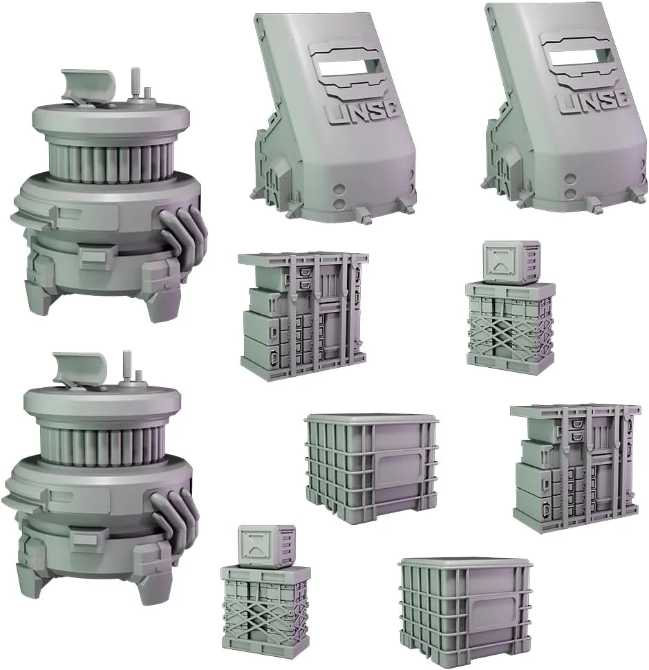 Halo Flashpoint Miniature: UNSC Scenery Set