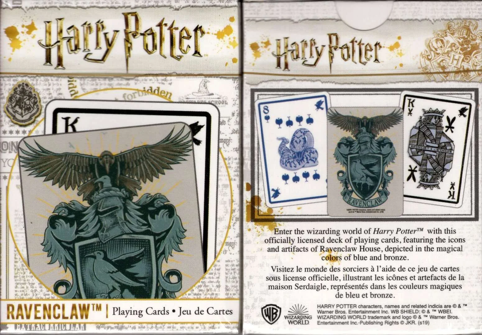 Harry Potter Ravenclaw Playing Cards Aquarius