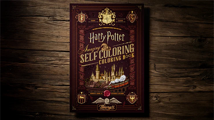 Harry Potter Self-Coloring Book