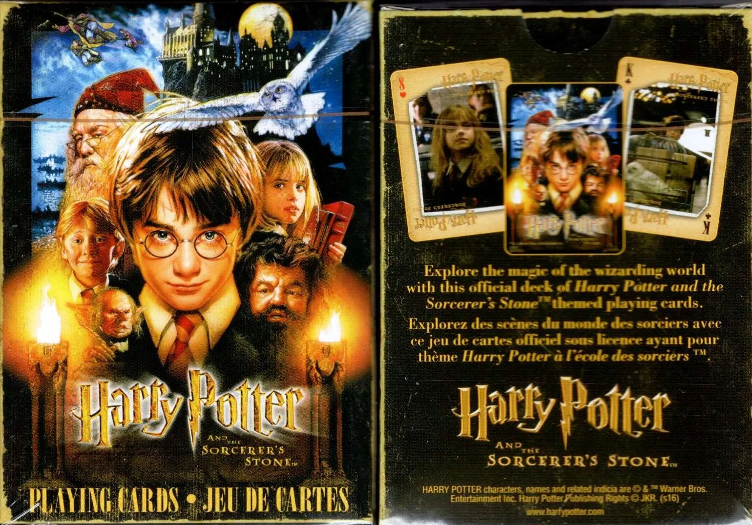 Harry Potter Sorcerer's Stone Playing Cards Aquarius