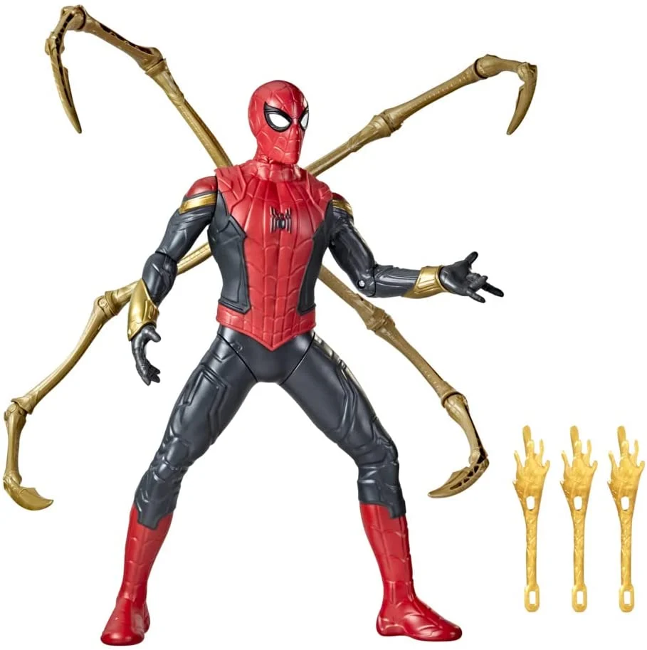 Hasbro Deluxe 12 Inch Action Figure - Marvel Spider-Man Thwip Blast Integrated Suit