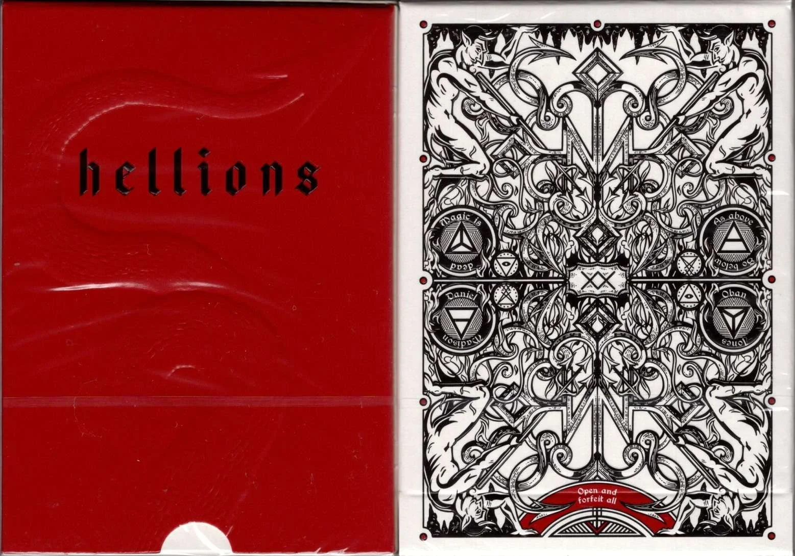 Hellions v4 Playing Cards Cartamundi