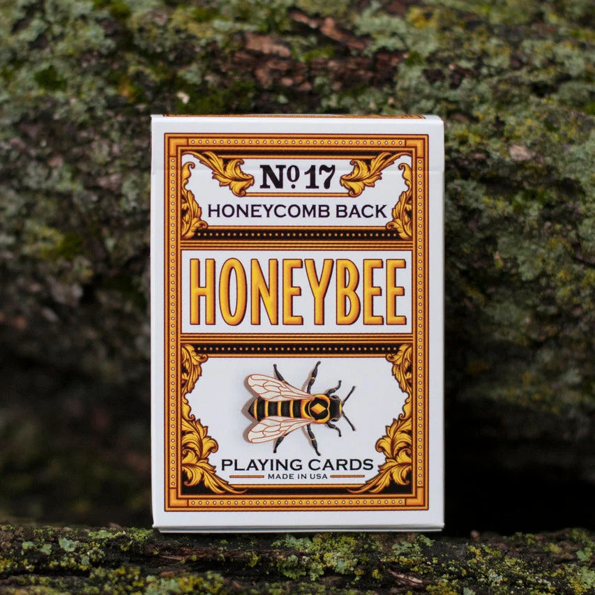 Honeybee V2 Playing Cards (Yellow) – No. 17 Special Edition