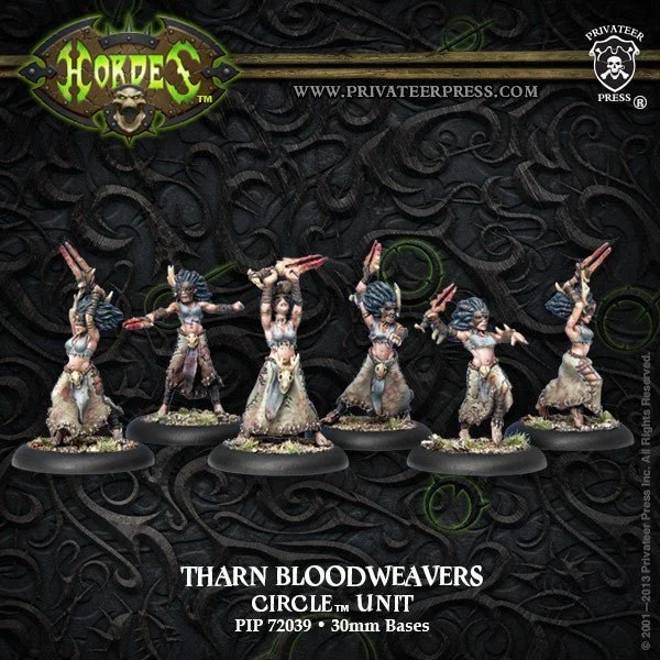 Hordes: Orboros Tharn Bloodweavers