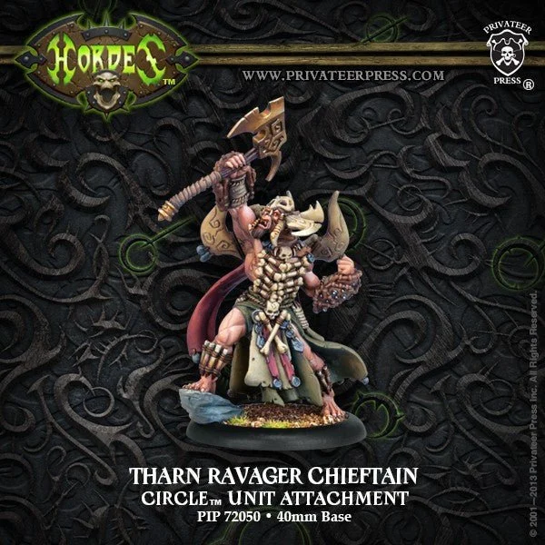 Hordes: Orboros Tharn Ravager Chieftain