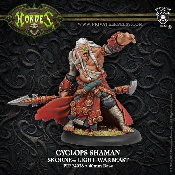 Hordes: Skorne Cyclops Shaman Light Warbeast